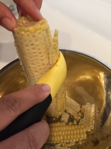 preparing corn